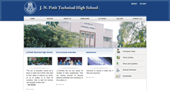 Desktop Screenshot of jnpetitths.org